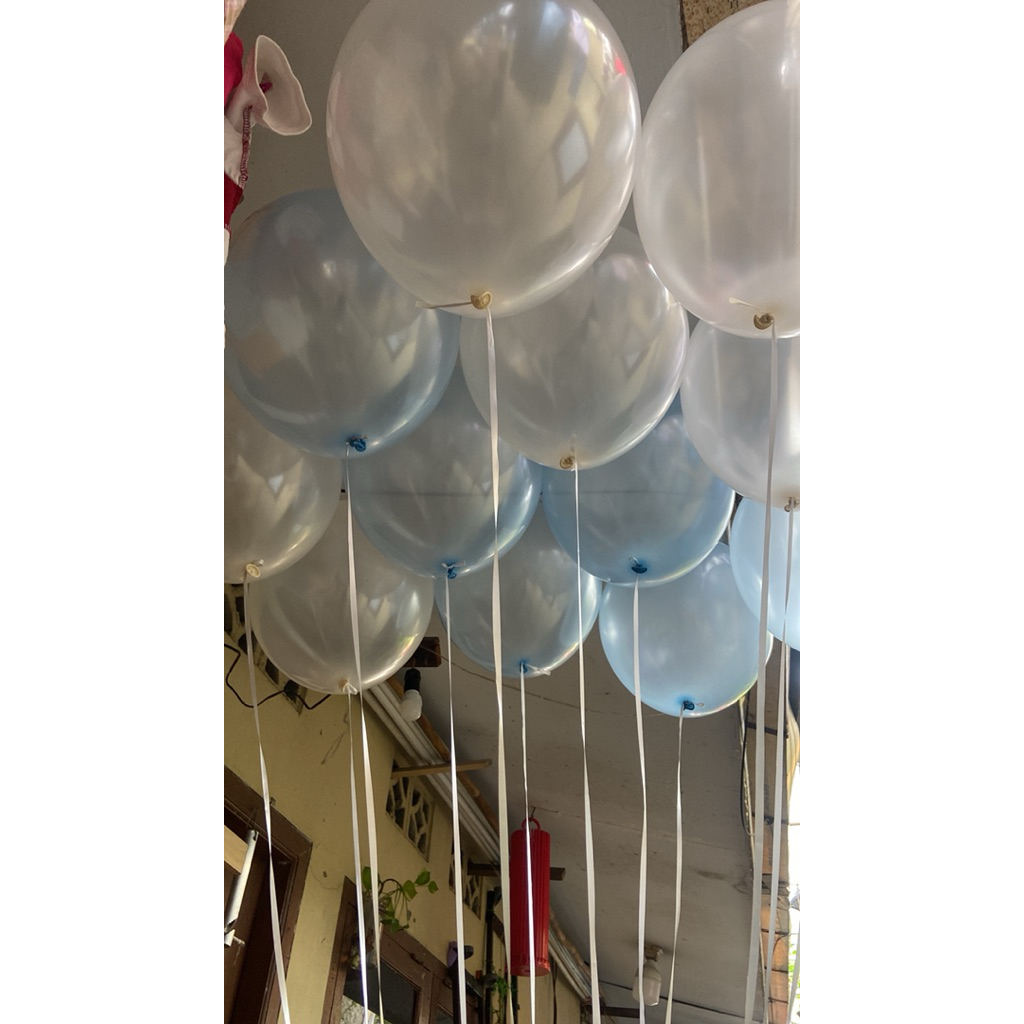balon gas helium metalik