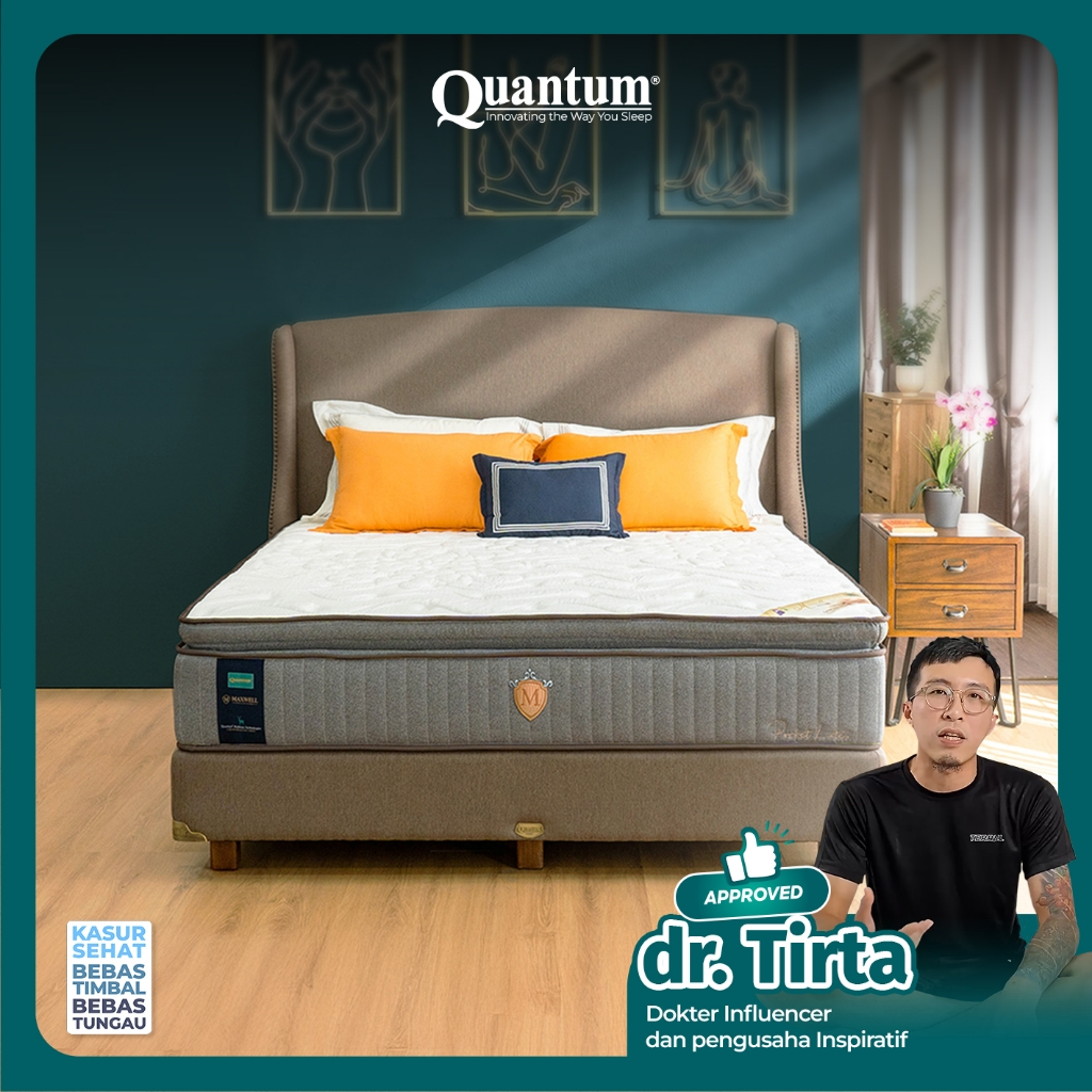 Quantum Springbed Maxwell Halton Greentea Latex