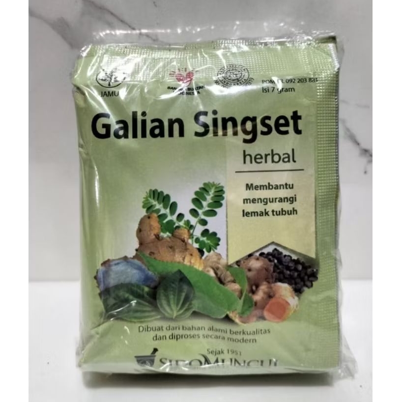 

Jamu Galian Singset Sidomuncul isi 10 sachet