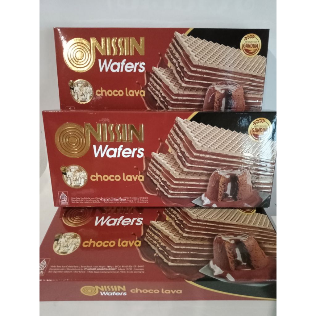 

Nissin wafer choco lava 160gr