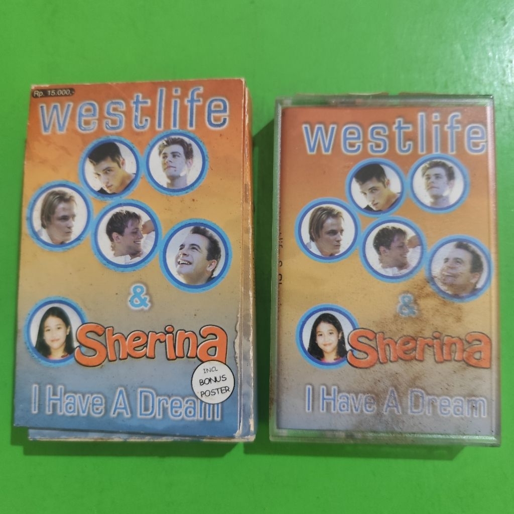 Kaset WESTLIFE & SHERINA I Have A Dream