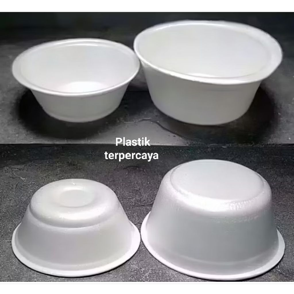 Mangkuk / mangkok KCS - Styrofoam mangkok /Mangkuk Kecil dan Besar