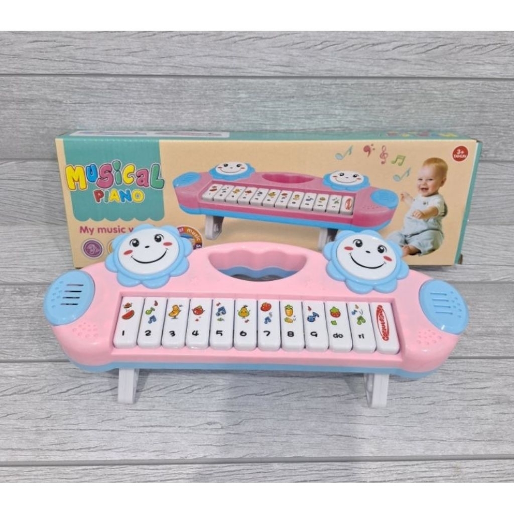 TAM-007// Musical Piano Mainan Alat Musik Anak Mainan Edukasi Musil