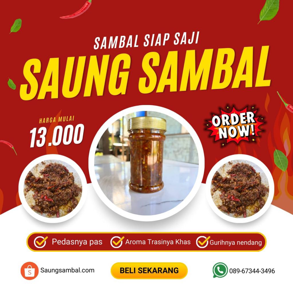 

Saung sambal bawang nagih praktis