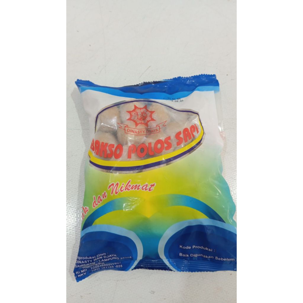 

Bakso polos dynasti djaya