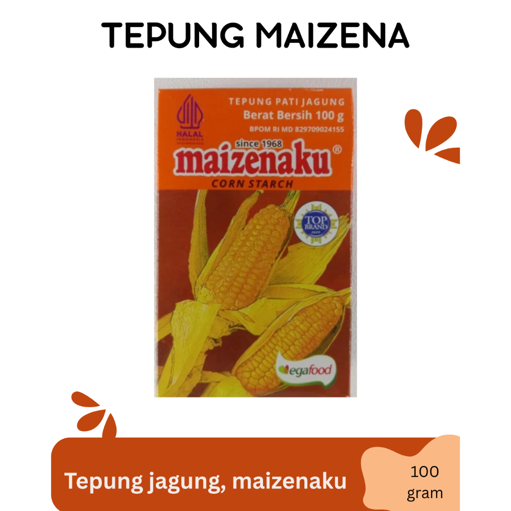 

MAIZENAKU Tepung Maizena, Tepung Jagung, Corn Starch 100 gr