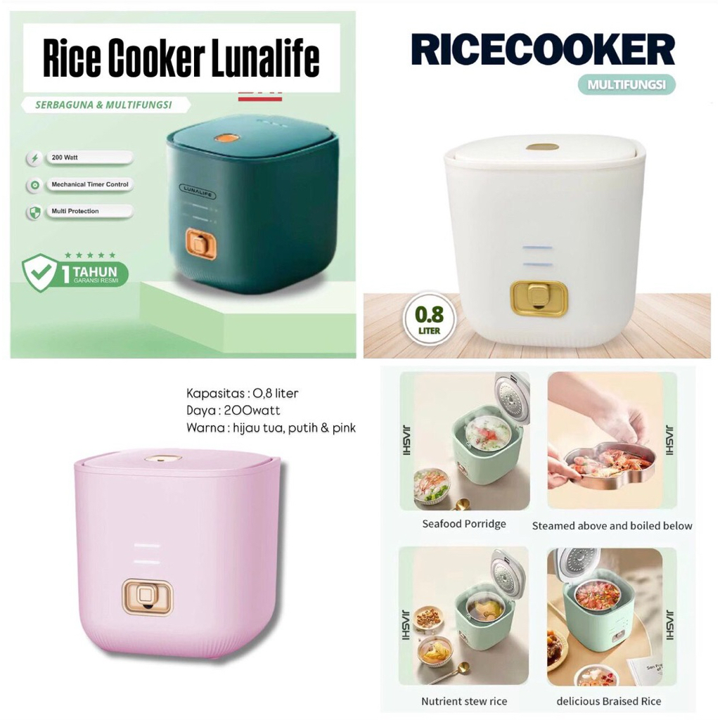 

rice cooker mini luna life UK 0'8L