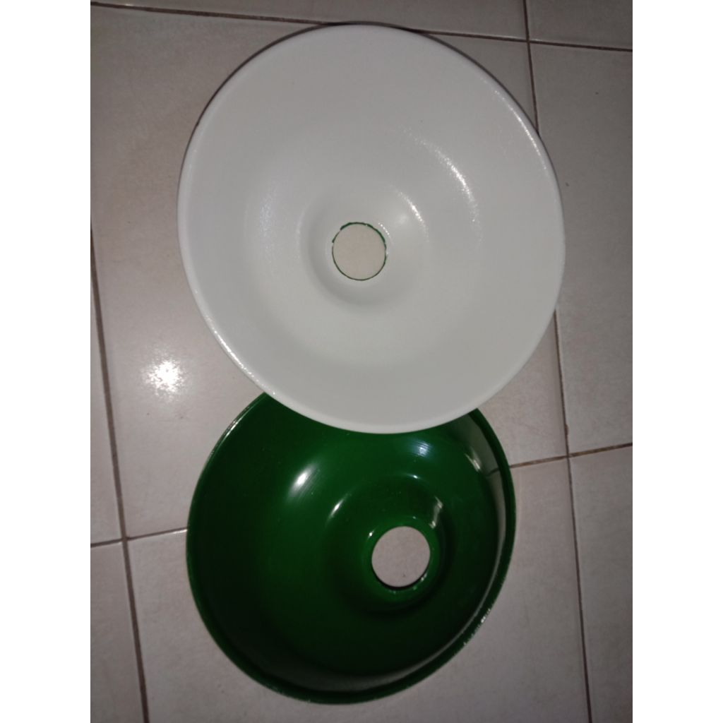 Kap Lampu Jalan / Kap Lampu Gantung Hijau Outdoor