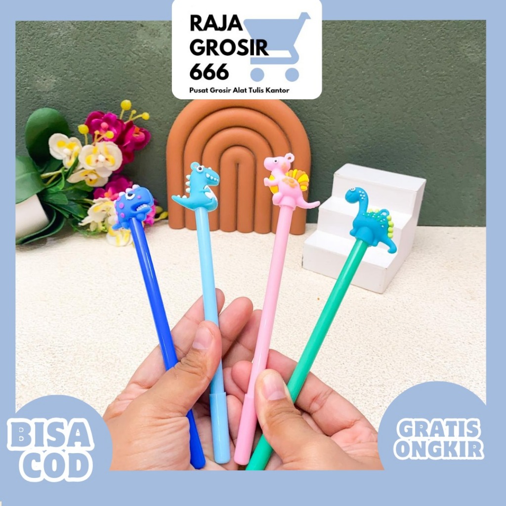 

PULPEN GEL KARAKTER DINOSAURUS SERIES PGK-1898 PEN LUCU IMUT KADO UNIK SOUVERNIR