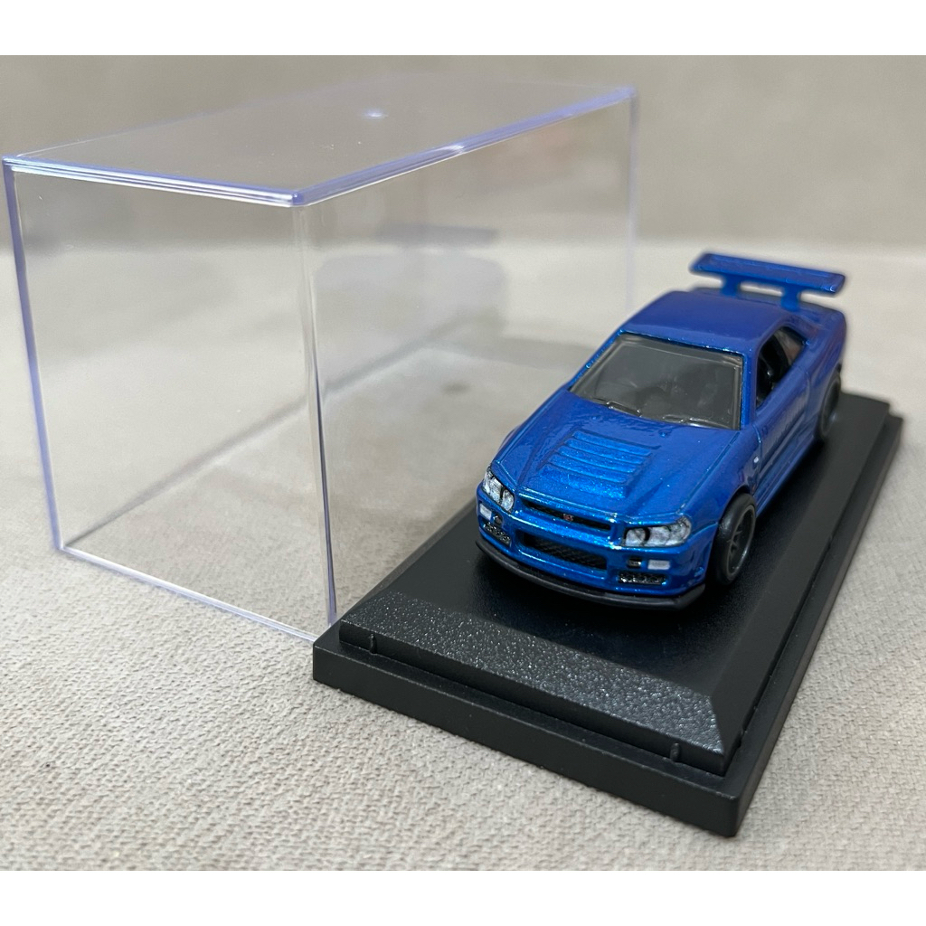 Hot Wheels Premium (Loose) Fast & Furious | Nissan Skyline GTR R34 | Biru Blue