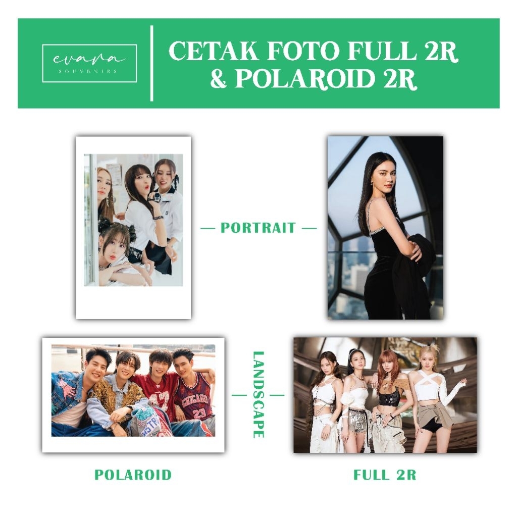 CETAK FOTO POLAROID 2R DAN FULL FOTO 2R
