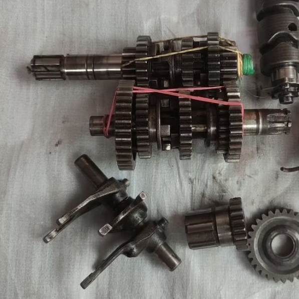 RASIO RATIO RESO TRANSMISI GEARBOX GERBOX CB 100 CB 125 K2 ORIGINAL COPOTAN BAHAN OPLOS GL MP TIGER 