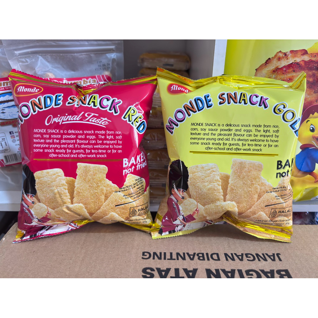 

Monde Snack Gold 27gr