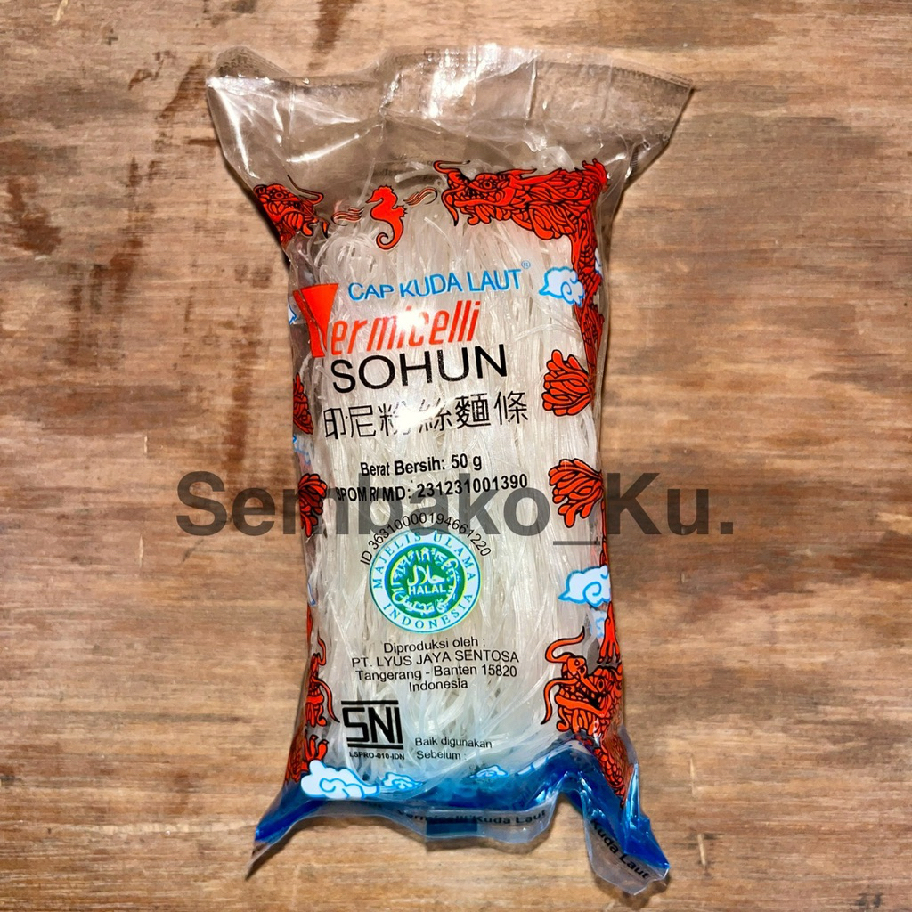 

Sohun Cap Kuda Laut 50g & 250g