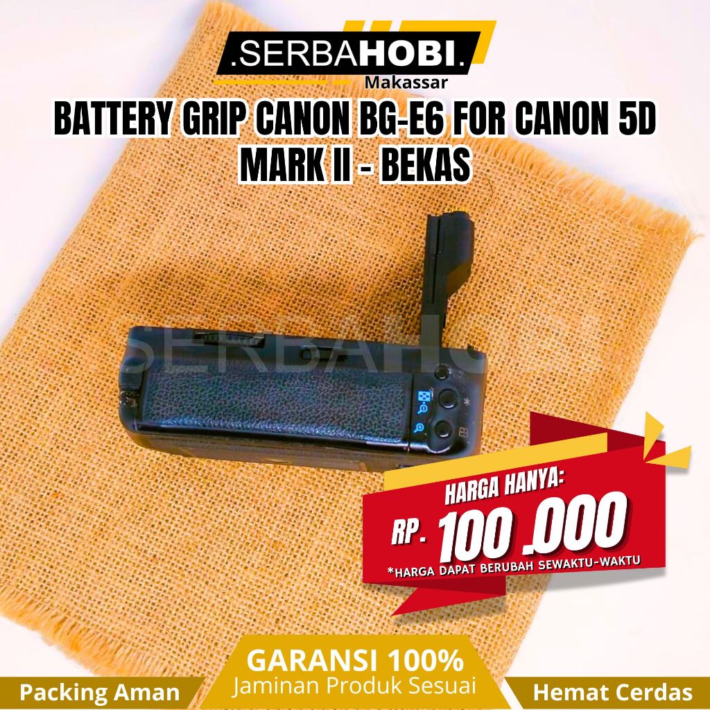 Battery Grip Canon BG-E6 for 5D Mark II – Bekas