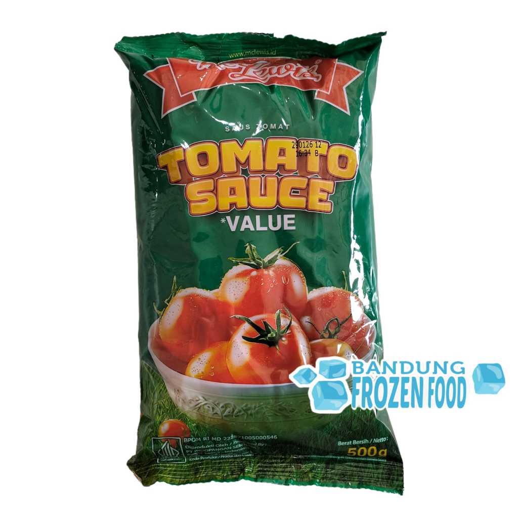 

MC LEWIS TOMATO SAUCE VALUE 500 GR