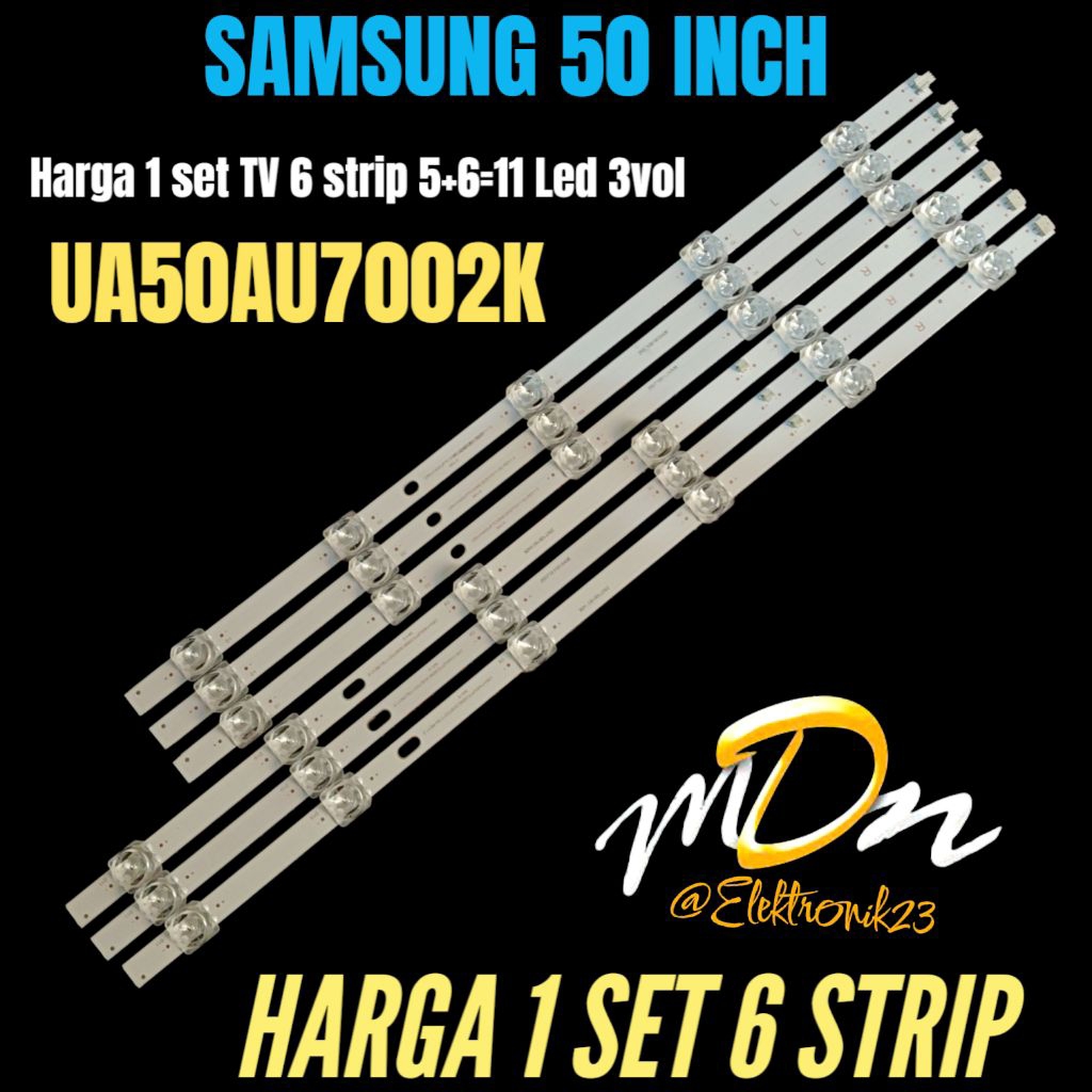 BACKLIGHT TV LED SAMSUNG 50 INCH UA-50AU7002K BACKLIGHT TV LED SAMSUNG