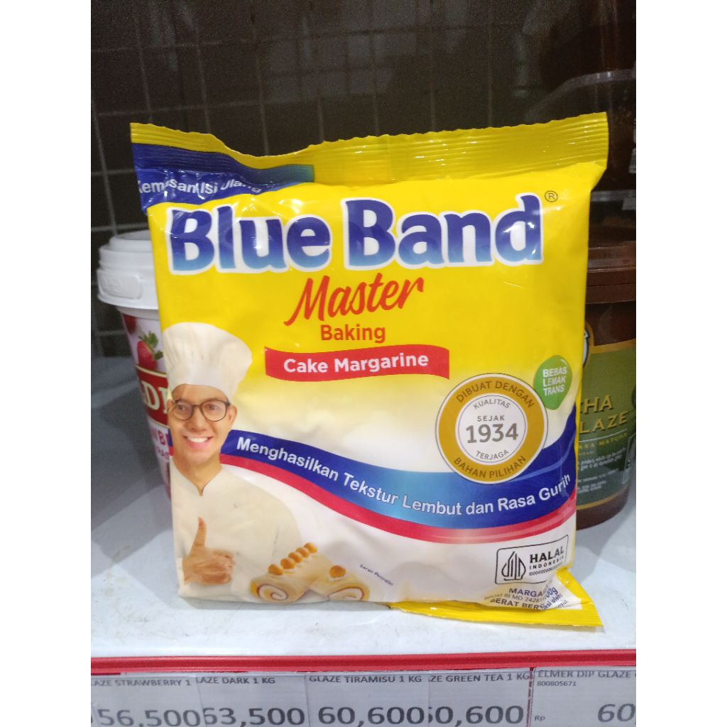 

Blue Band Master Baking Cake Margarine Official Pack 500 Gram