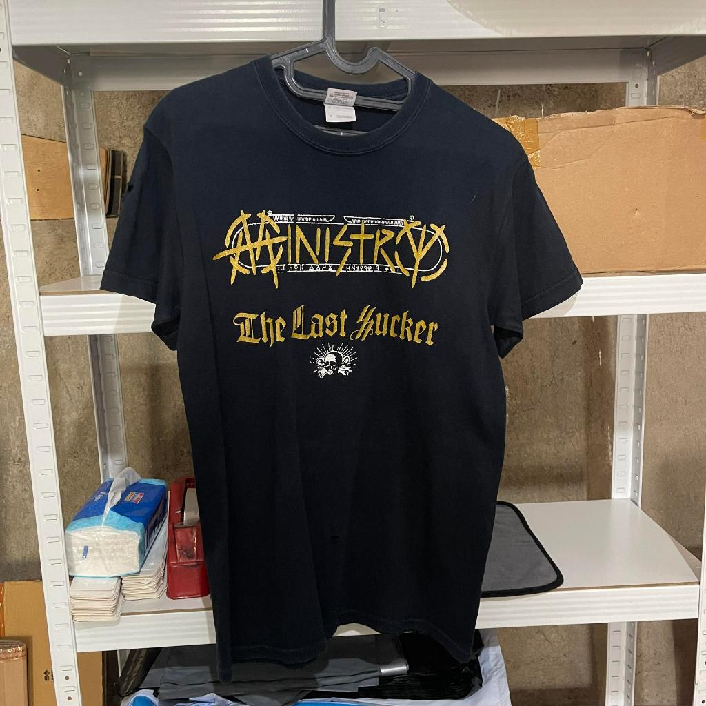 kaos band original second Ministry Last Sucker