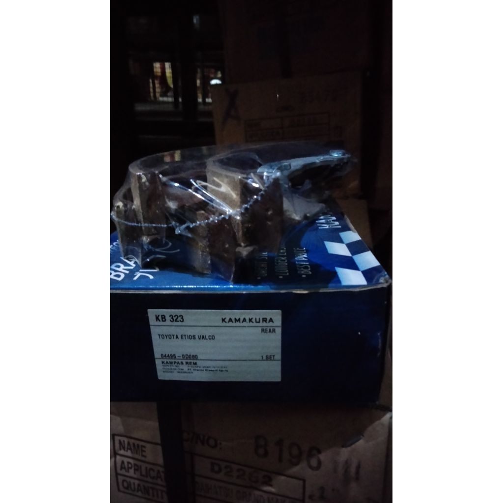 brake shoe Etios Valco pakai handle brake