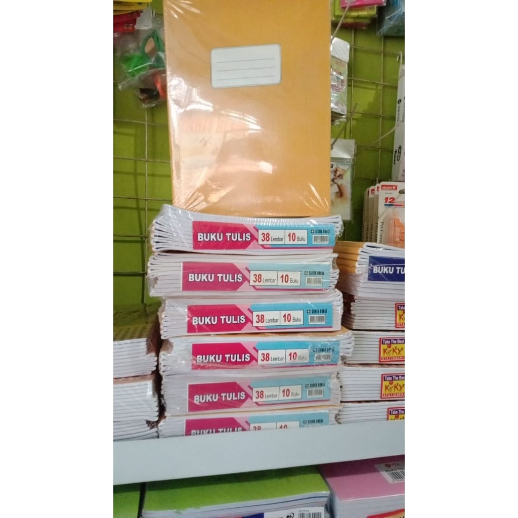 

Buku Tulis Silver Horse Kraft 38 Lembar