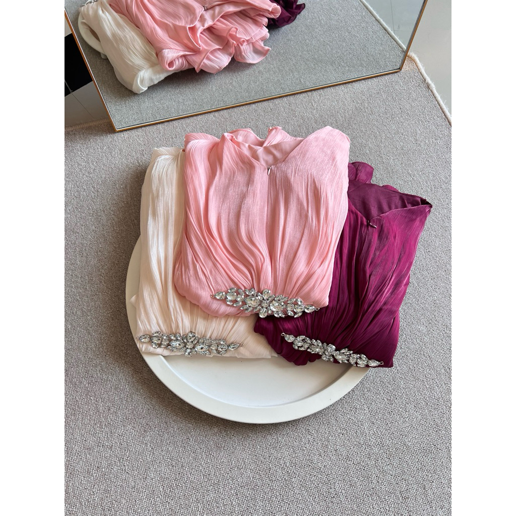 SHIMMER DRESS/ KAFTAN | Kaftan lebaran | Kaftan cantik