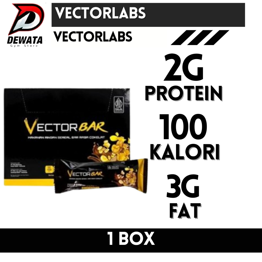 

Vectorlabs Vector Bar Makanan Sereal Ringan Bar Rasa Chocolate 1 Sachet