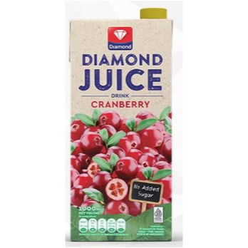

Diamond UHT Jus / Juice Buah 1L - Cranberry