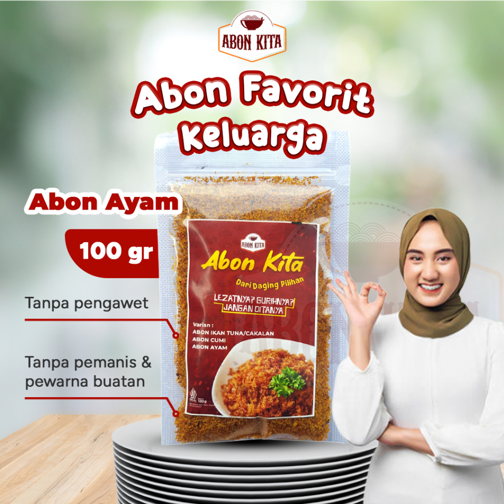 

Abon Ayam Original Halal Chicken Floss Serbaguna Kemasan 100gr by Dapur Kita