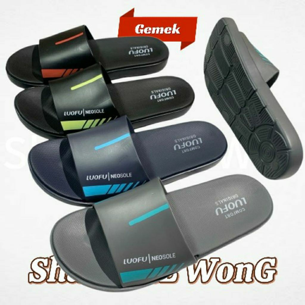 Sandal Luofu Selop Pria