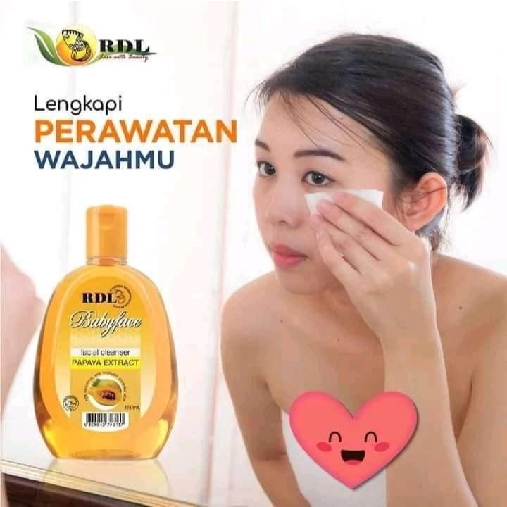 RDL Babyface Facial Cleanser Original 150 ml RDL BABYFACE EXTRACT PAPAYA
