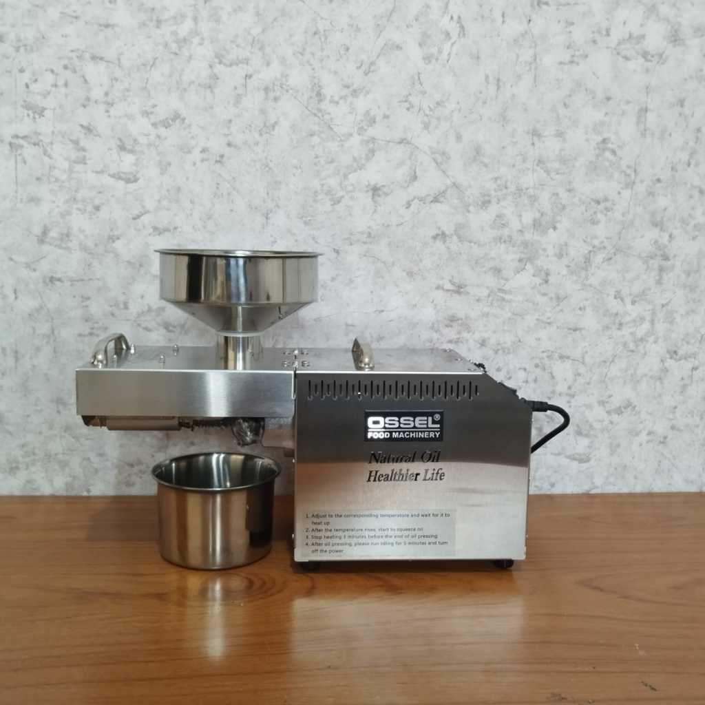 OSSEL Mesin Pemeras Minyak Biji -Bijian Pengekstraksi Biji Bijian Oil Press Machine OS-D03S OSSEL