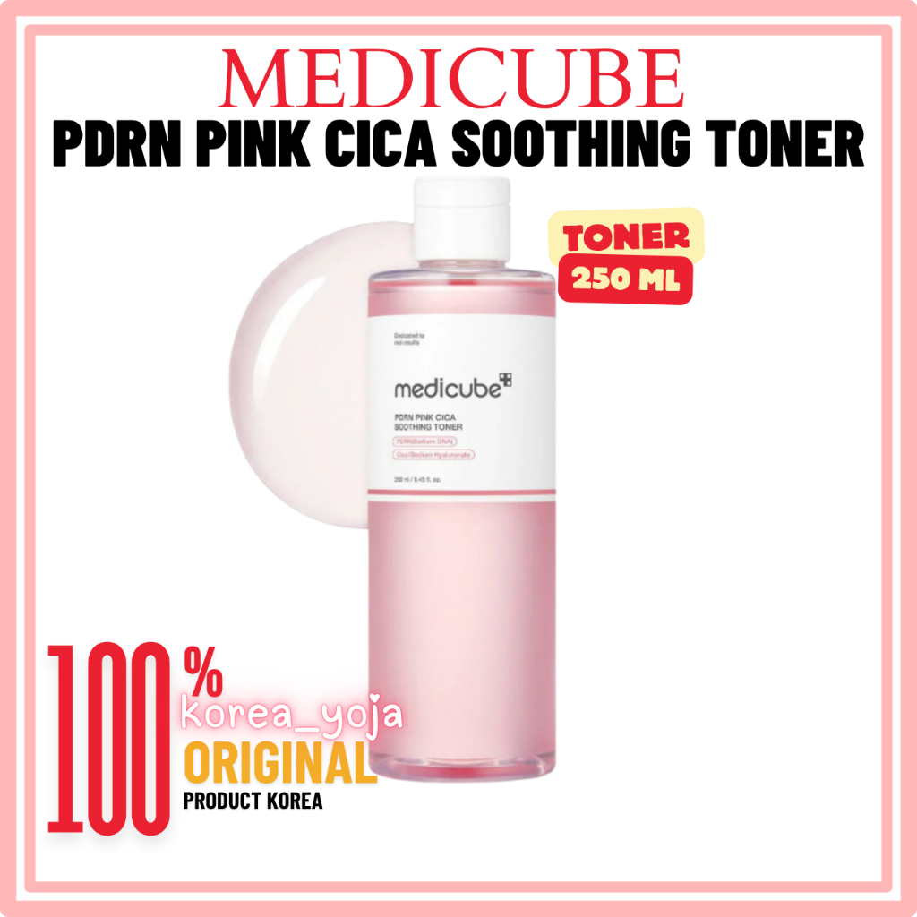 Medicube Toner 250ml [ EXP 2026 ] Medicube PDRN Pink Cica Soothing Toner