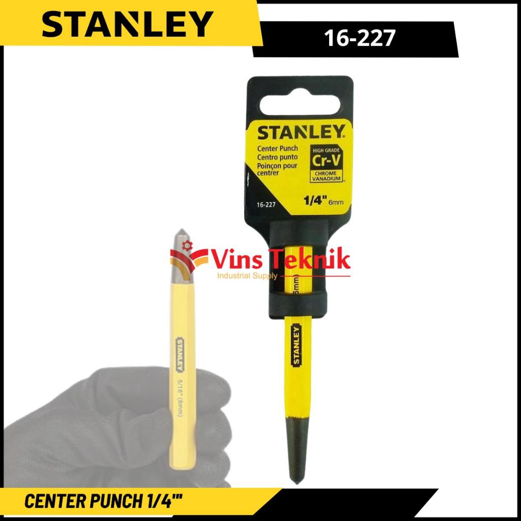 

Center Punch 1/4 Inch Pin Punch 6mm STANLEY 16-227