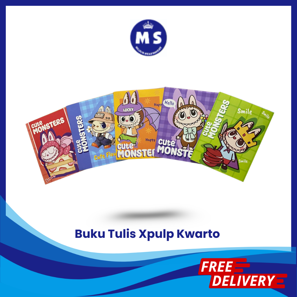 

Buku Tulis Xpulp Kwarto 38 Lembar/Bukan Buku Sinar Dunia Kiky