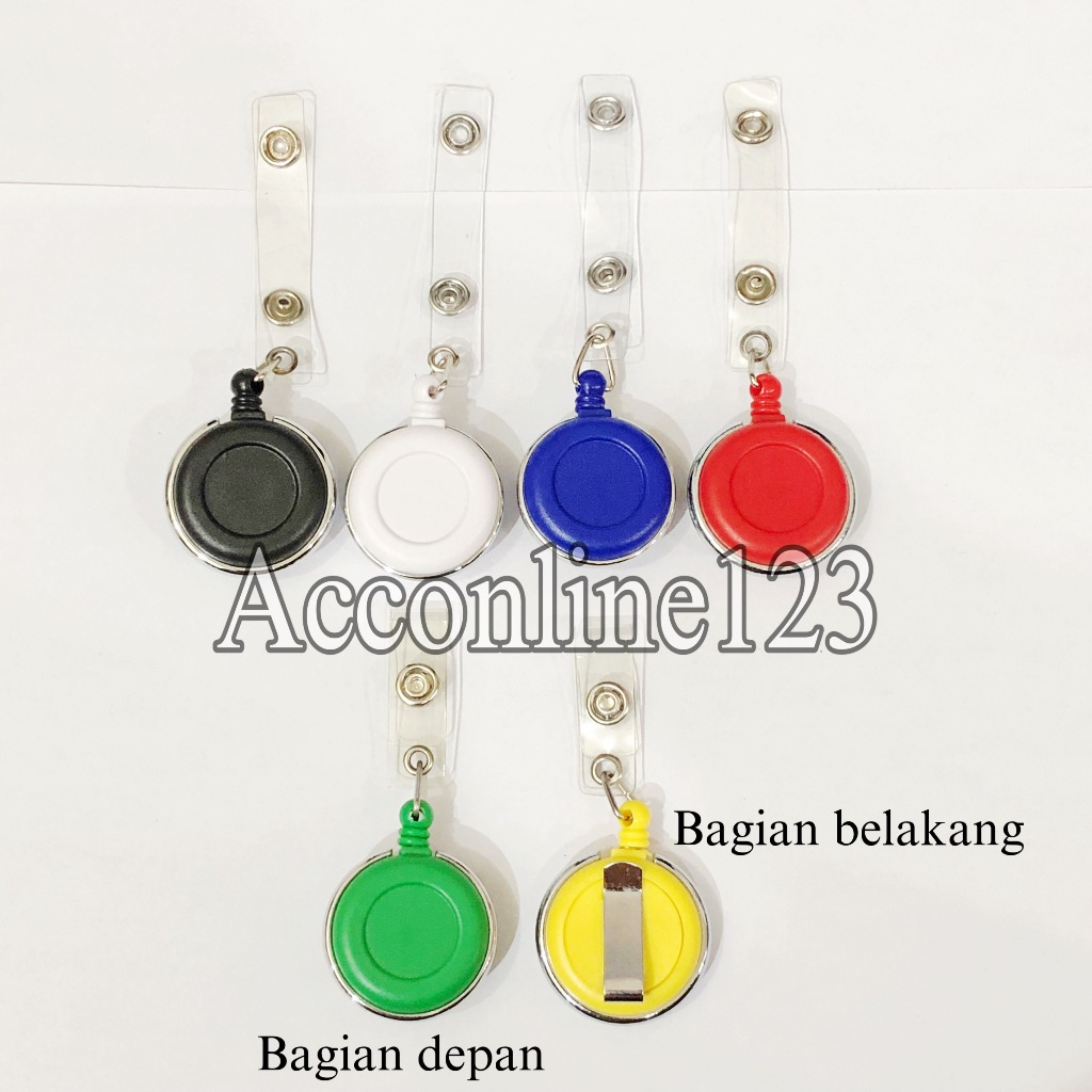 

Yoyo ID Card Putar Name Tag / Gantungan ID Card Yoyo Putar Per Pcs