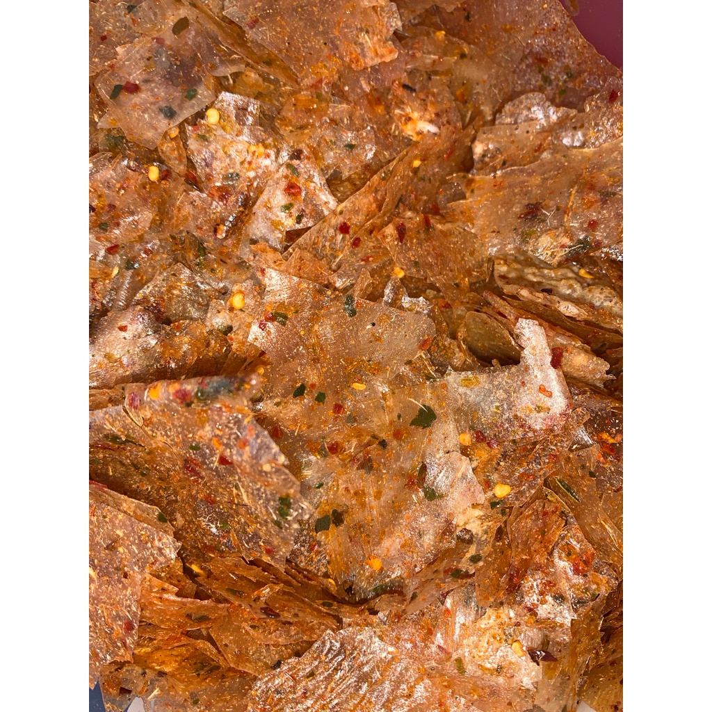 

Kripca Kripik Kaca Pedes Daun Jeruk/100gr