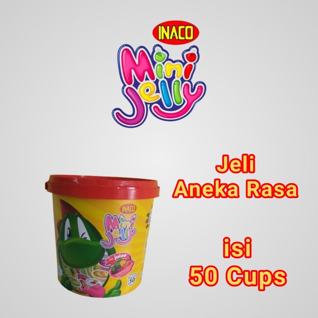 

Inaco Mini Jelly | 750g | 50 Cups @15g | Jeli Aneka Rasa