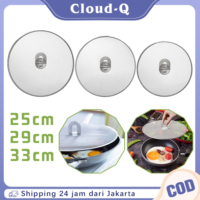 Oil Splatter Screen Cover Pelindung Percikan Minyak Goreng Oil Splatter Screen Cipratan