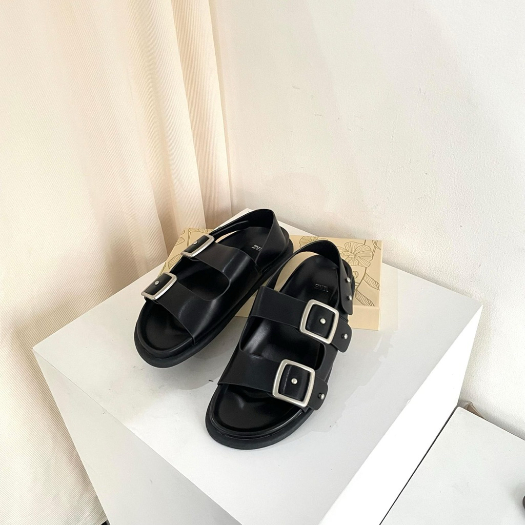 ZR SANDAL WANITA ZARA FLAT SANDAL TALI 923