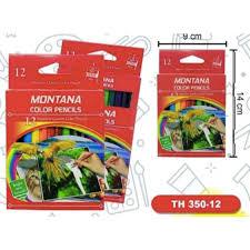 

Pensil Warna Pendek 12 Warna- Pensil 12 Colour Montana - Pendek Warna Pendek Montana - Pensil Warna