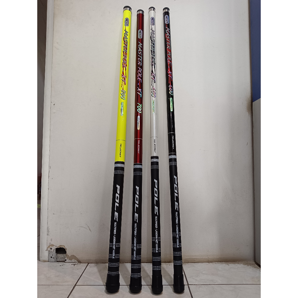 Tegek Utecate Puyu Pole | Stik Gabus Kaku Ring Tip Fiber Solid | Joran Next Master Pole Mancing Dudu