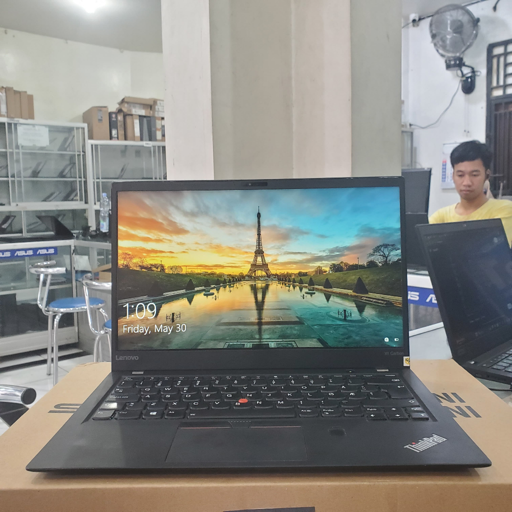 Laptop Lenovo X1 Carbon-Core i7-7600U-Ram 16/512Gb-14 Fhd