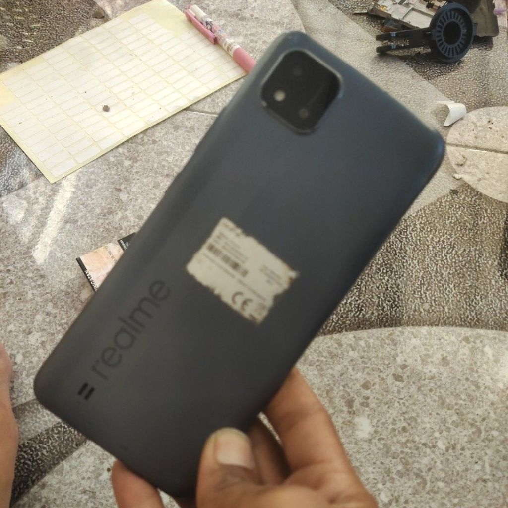 realmi c11 mesin normal ram 2/32 minus lcd