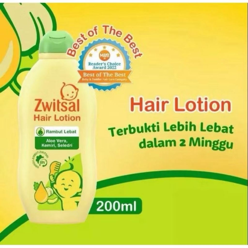 Zwitsal Hair Lotion 200ml