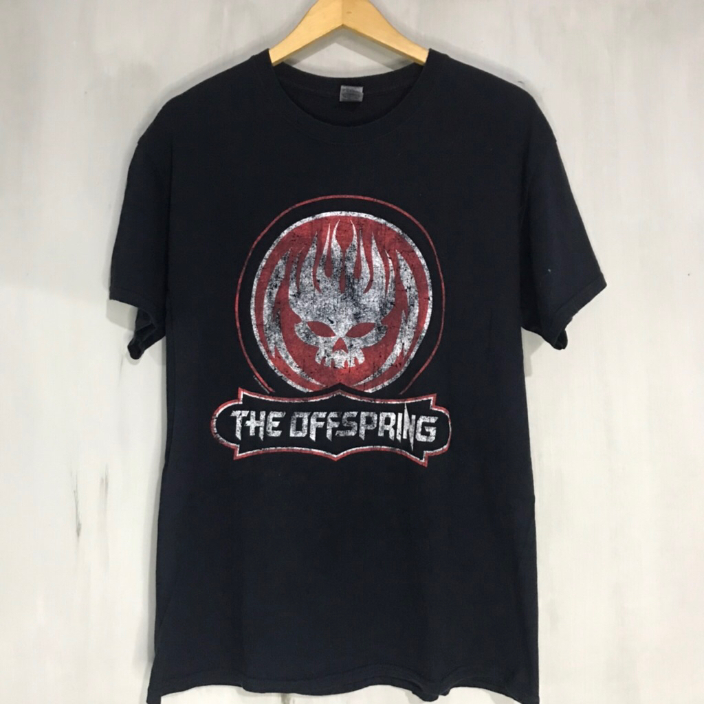 KAOS BAJU BAND THE OFFSPRING PUNKROCK GREENDAY LAGWAGON NOFX OFFICIAL BAND ORIGINAL IMPORT SECOND OR
