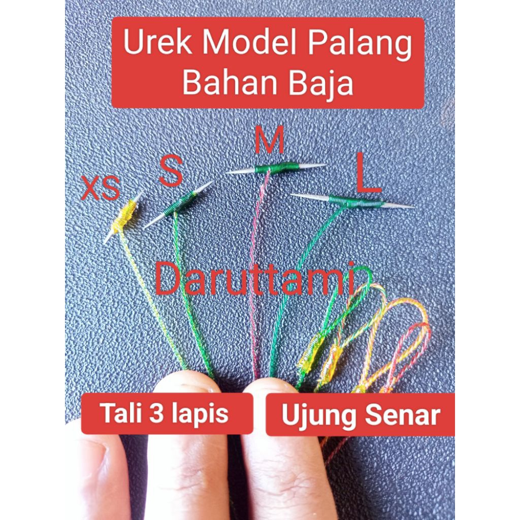 Urek Palang/Kail Pancing Belut Malang Anti Mocel
