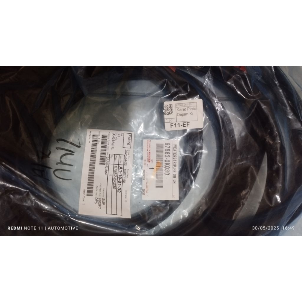 Karet Pintu Innova 2005-2015 Original