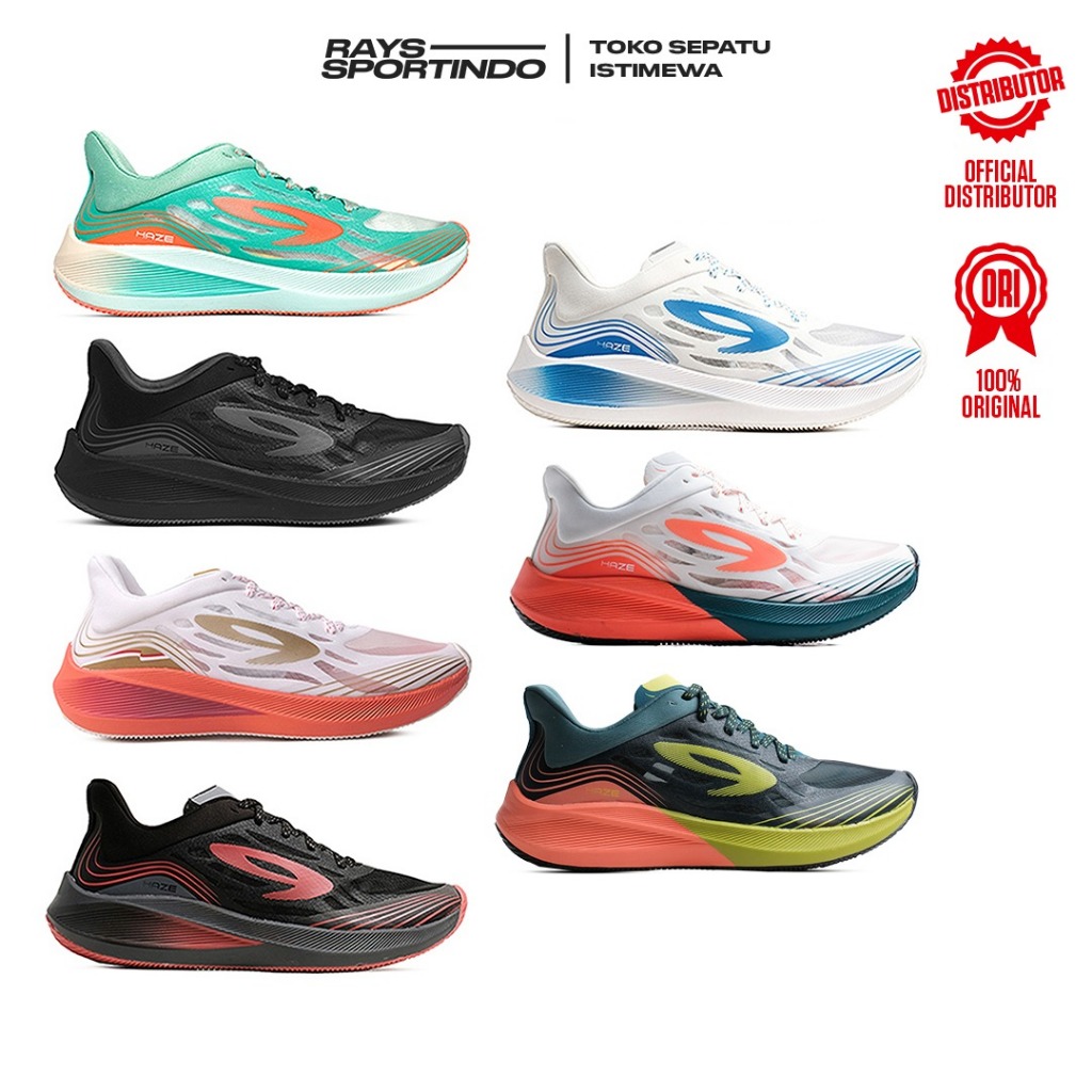 SEPATU RUNNING 910 NINETEN HAZE VISION SE CS DAN HAZE VISION 1.0