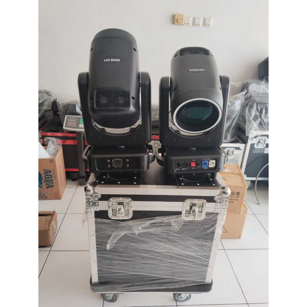 Beam 300 ring led - moving head beam 300 watt sepasang